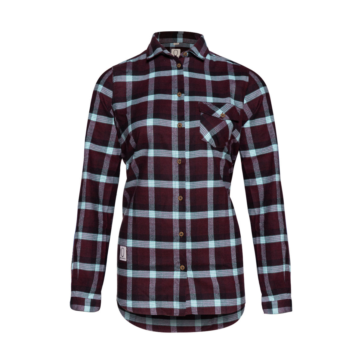 Flannel-Shirt Long Women